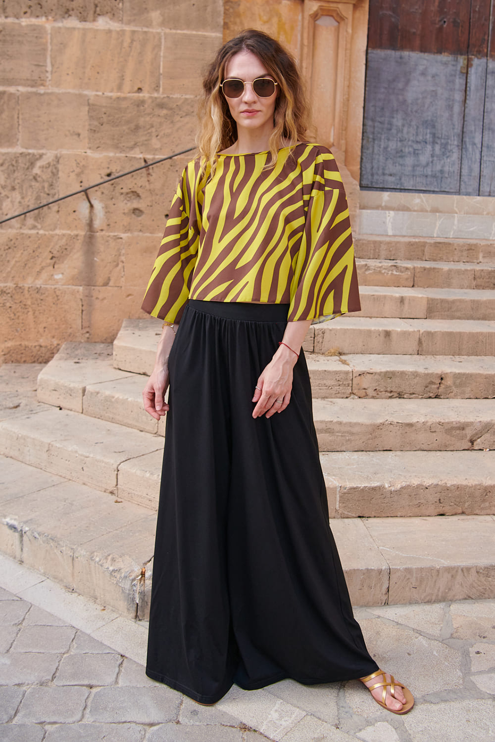 Moon Raising wide trousers