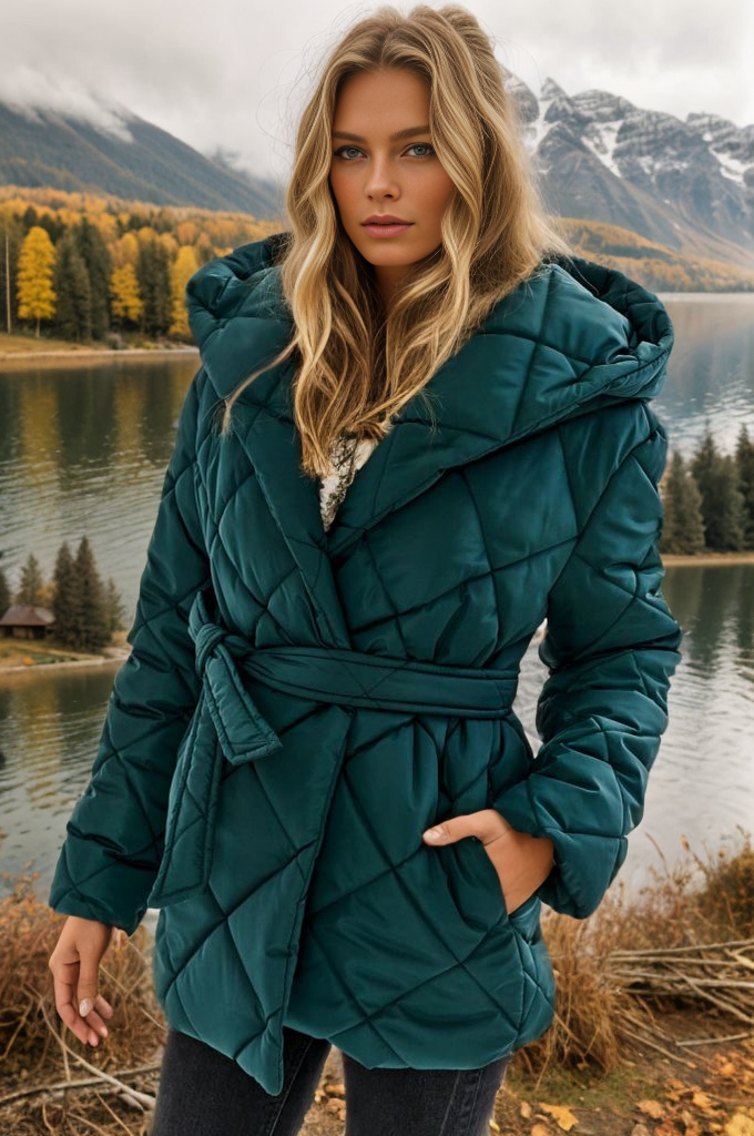 Tiered Pine winter jacket