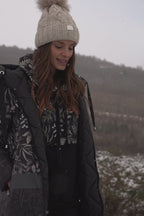 Manteau matelassé réversible Moss Garden