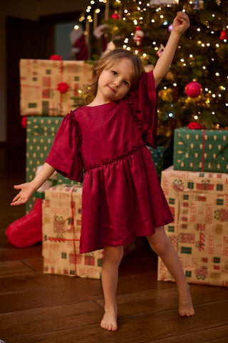 The Red Jolly dress for girls