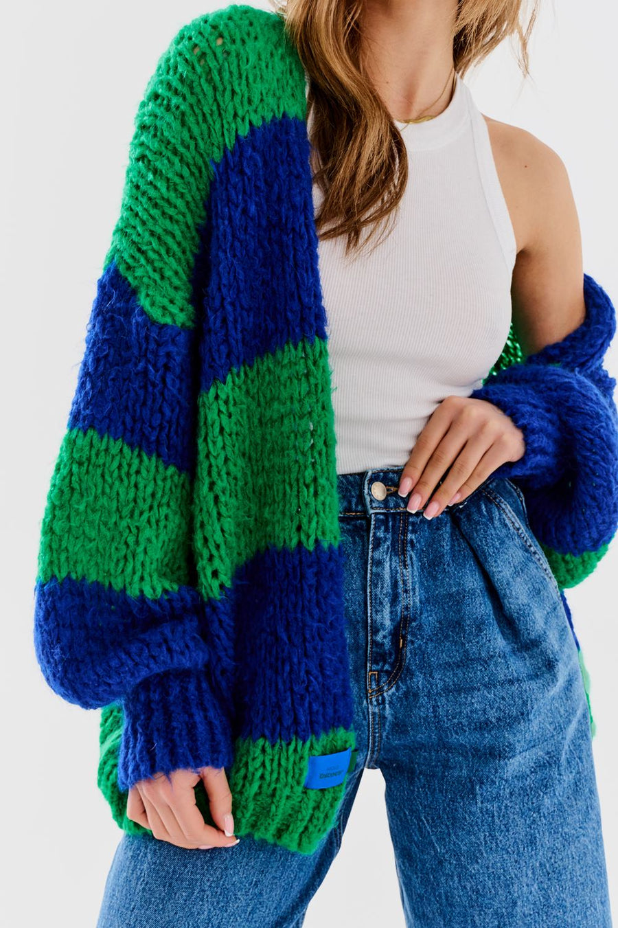 Reiner Regentropfen-Cardigan