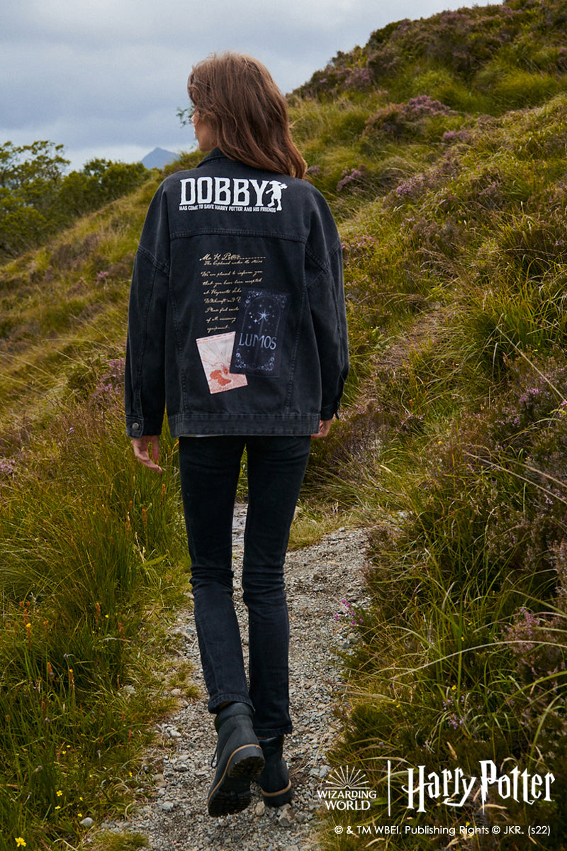 Dobby denim jacket