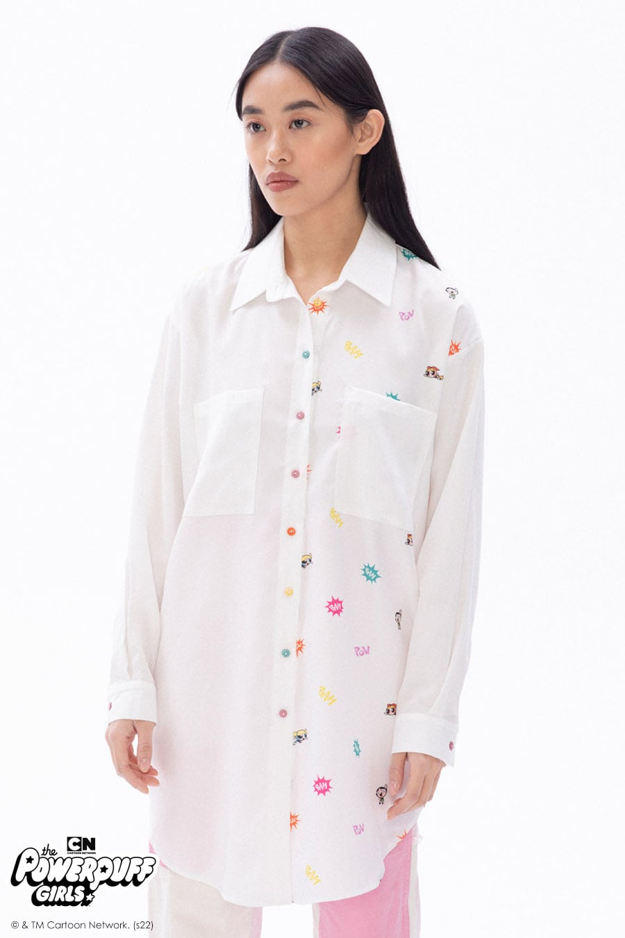 Oversized shirt Powerpuff Girls
